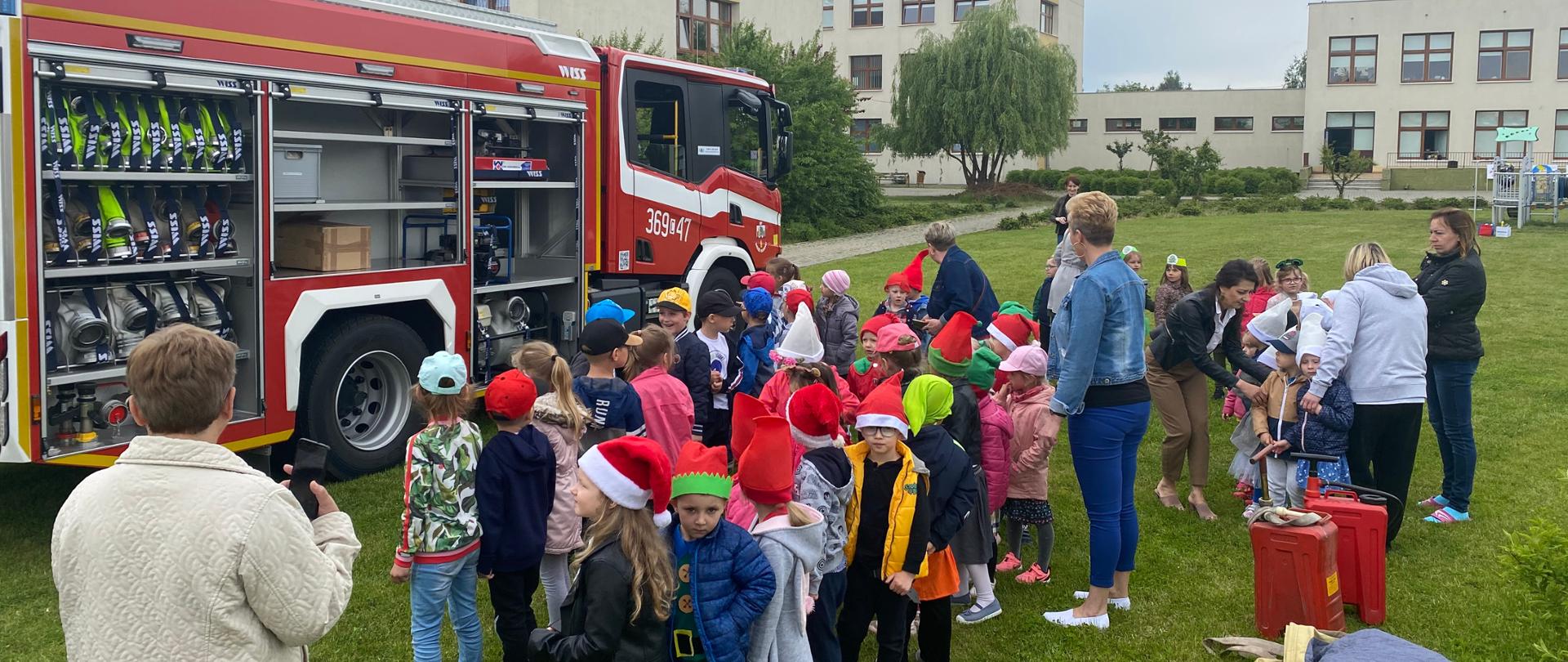 Dzień Dziecka z włocławskimi strażakami