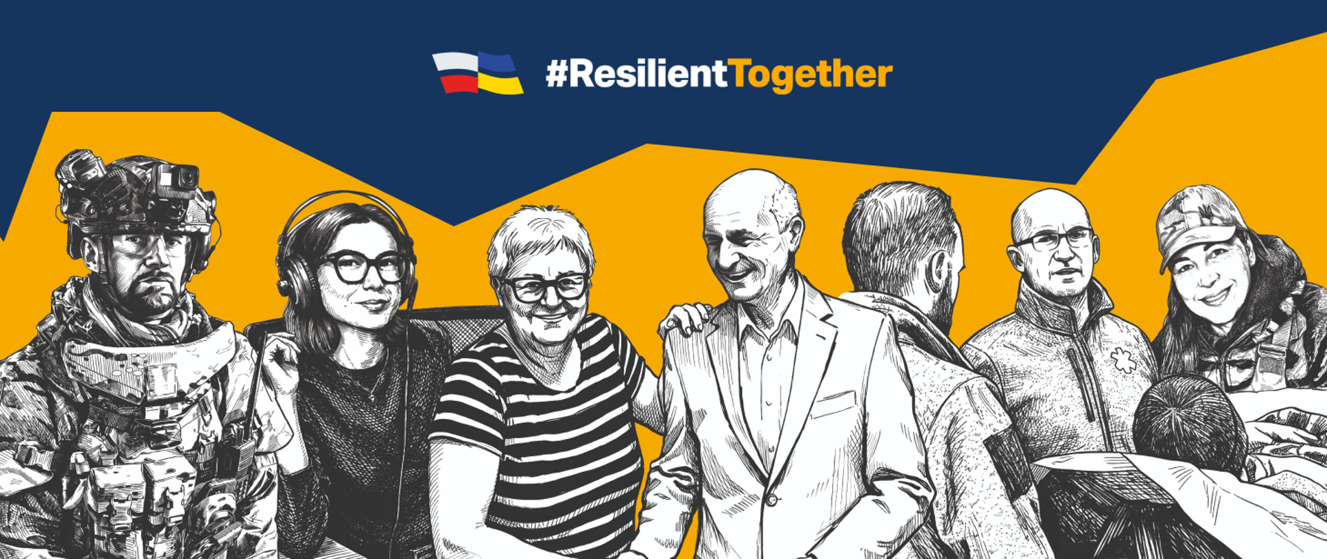 Kampania informacyjna Resilient Together
