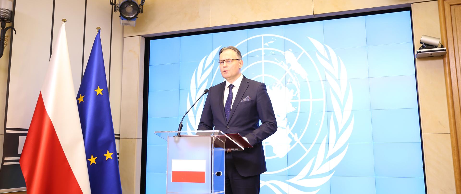 Poland requests UN to back its compensation claims for losses caused by German aggression and occupation in 1939-45