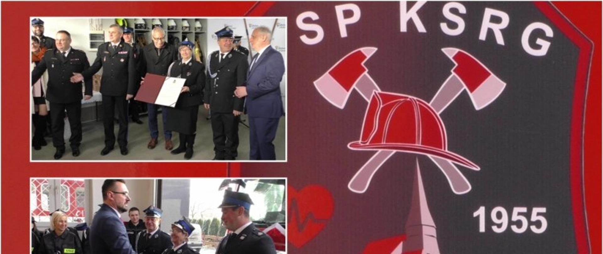 Logo OSP oraz zdjęcia