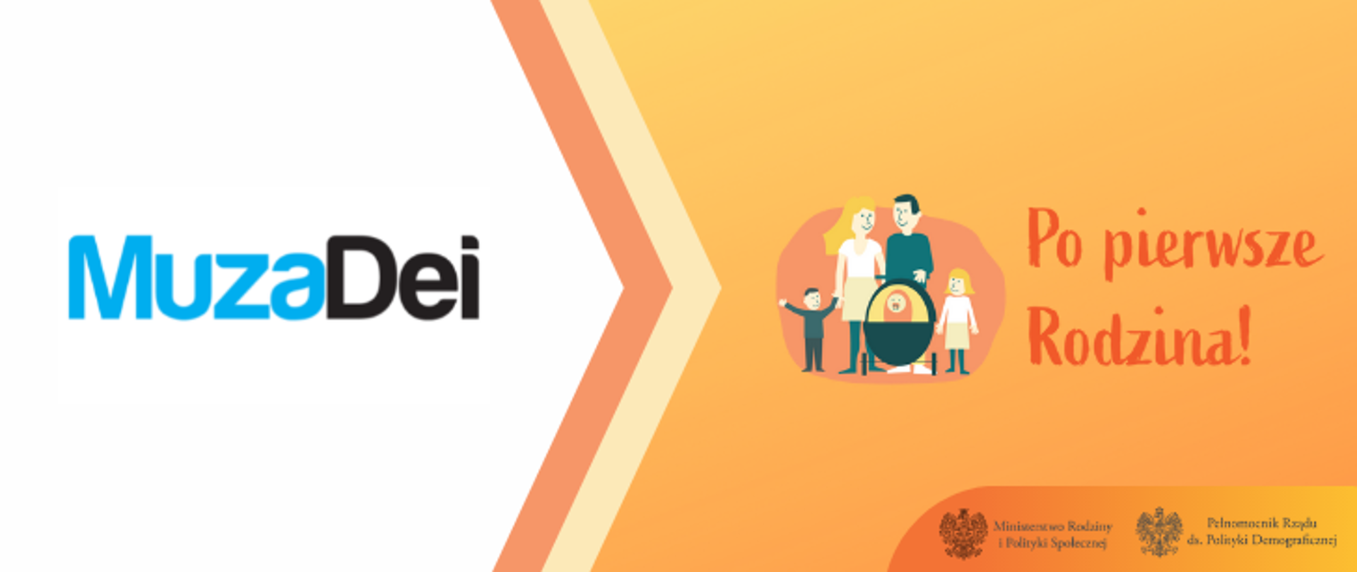 logo laureata konkursu Po Pierwsze Rodzina! 2020 - logo Muza Dei