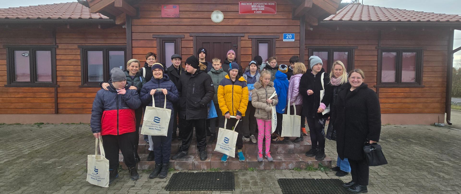 Zwiedzanie zbiornika retencyjnego Rydzyna - listopad 2024 r.