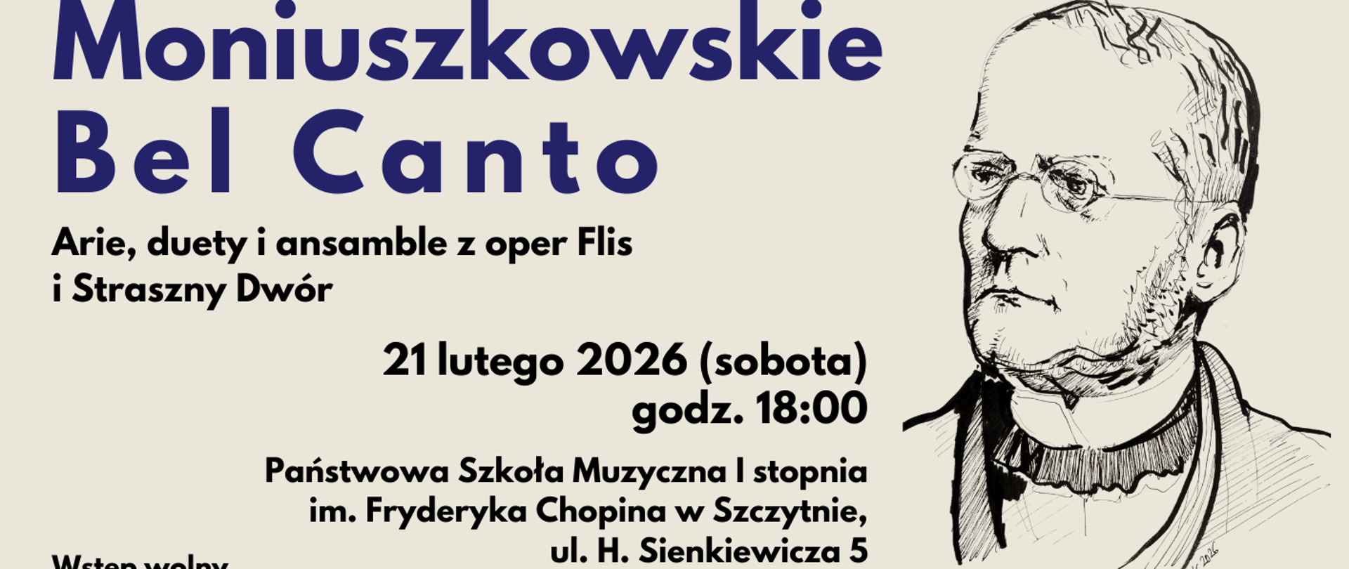 Koncert Moniuszkowskie Bel Canto 21.02.2026