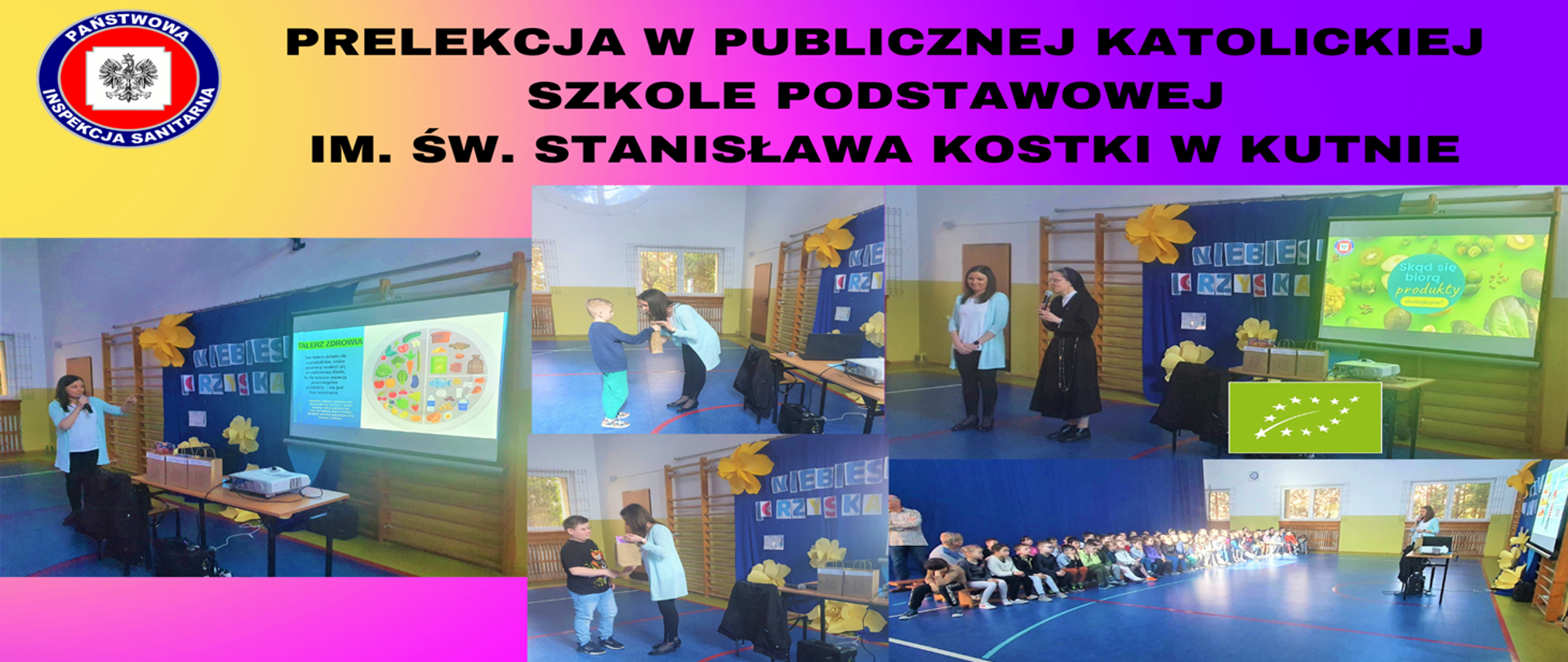 Prelekcja w Publicznej Katolickiej Szkole Podstawowej im. Św. Stanisława Kostki w Kutnie