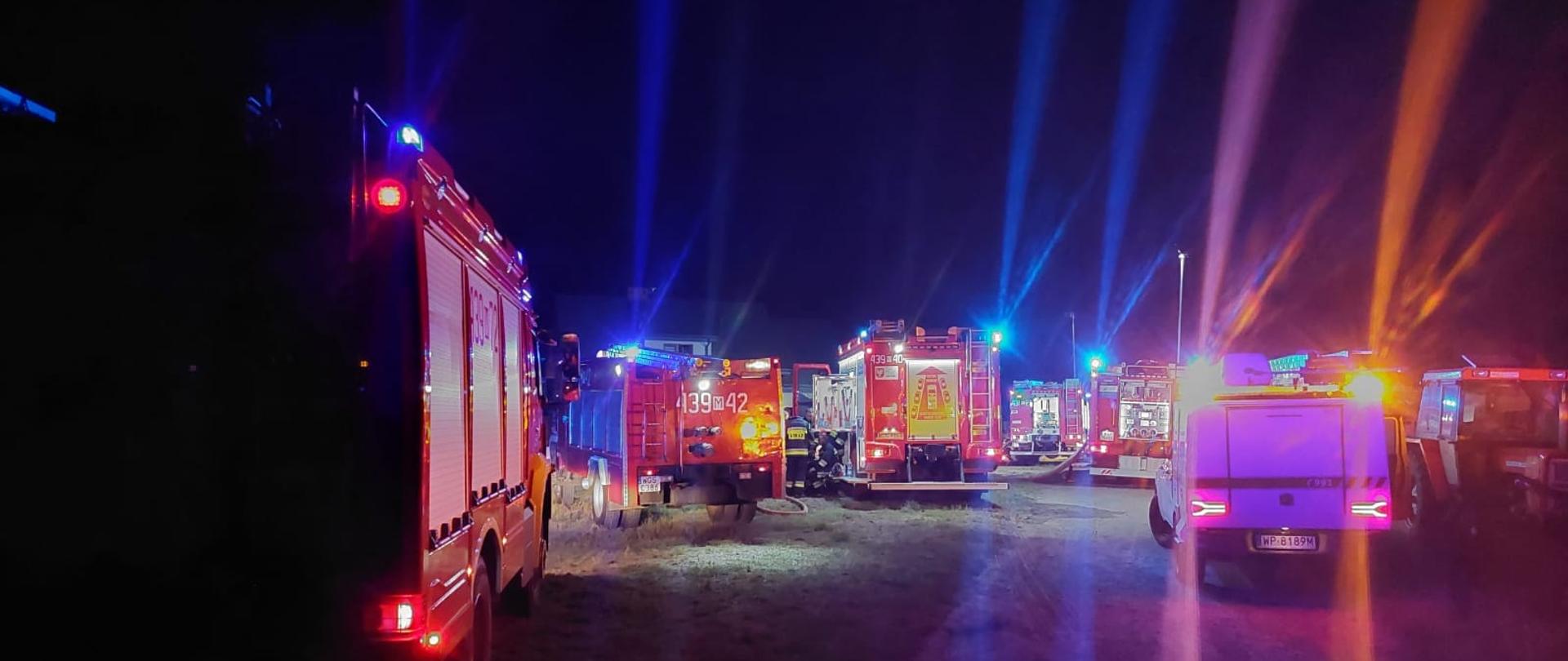 Pożar kotłowni w miejscowości Kiełpieniec. 