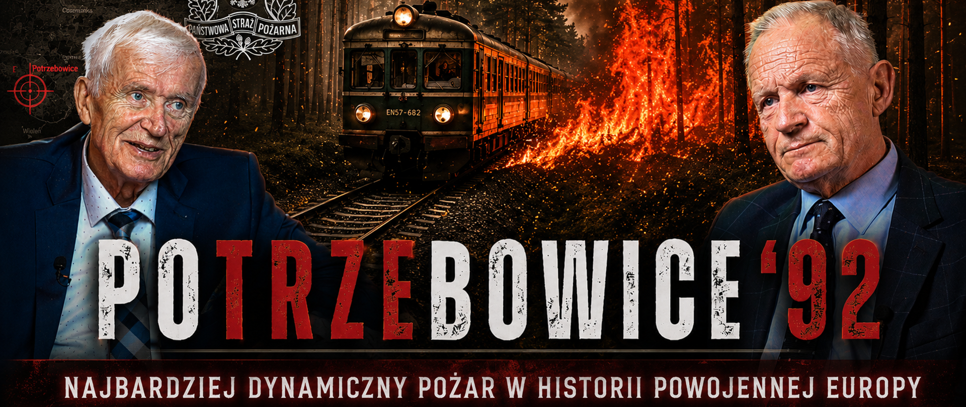 Pożar Puszczy Noteckiej w Potrzebowicach - 10.08.1992 