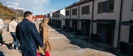 Osiedle mieszkaniowe "Słoneczna Przystań" w Bardzie, gdzie powstaje 40 domów dla powodzian