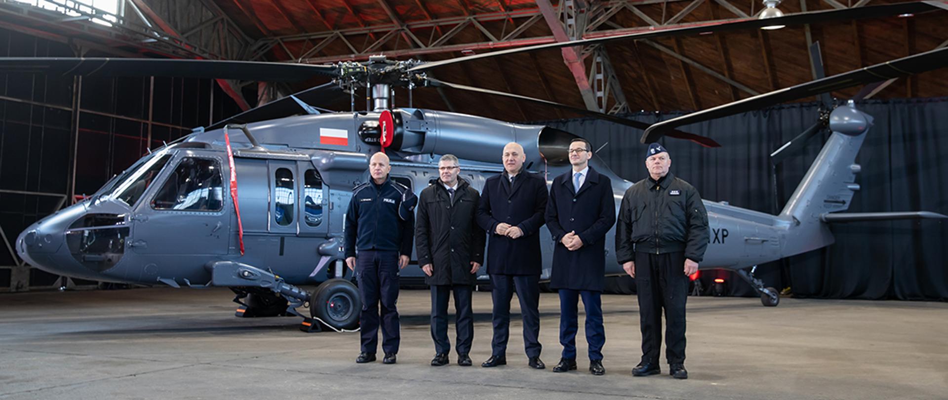 Przekazanie helikopterów S-70i Black Hawk polskiej Policji.