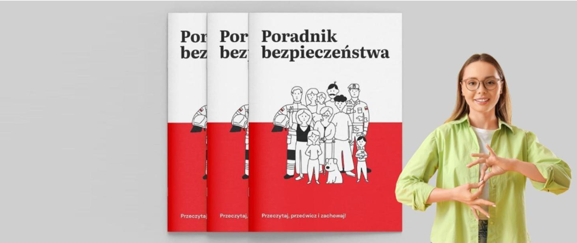 Poradnik bezpieczeństwa dostępny w Polskim Języku Migowym 