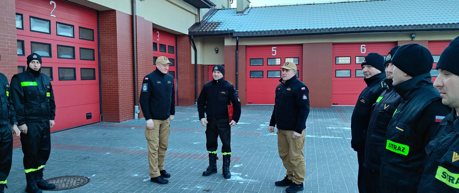 Ceremonia wręczenia awansu służbowego