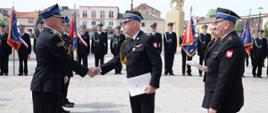 Uroczysty apel z okazji powiatowych obchodów Dnia Strażaka