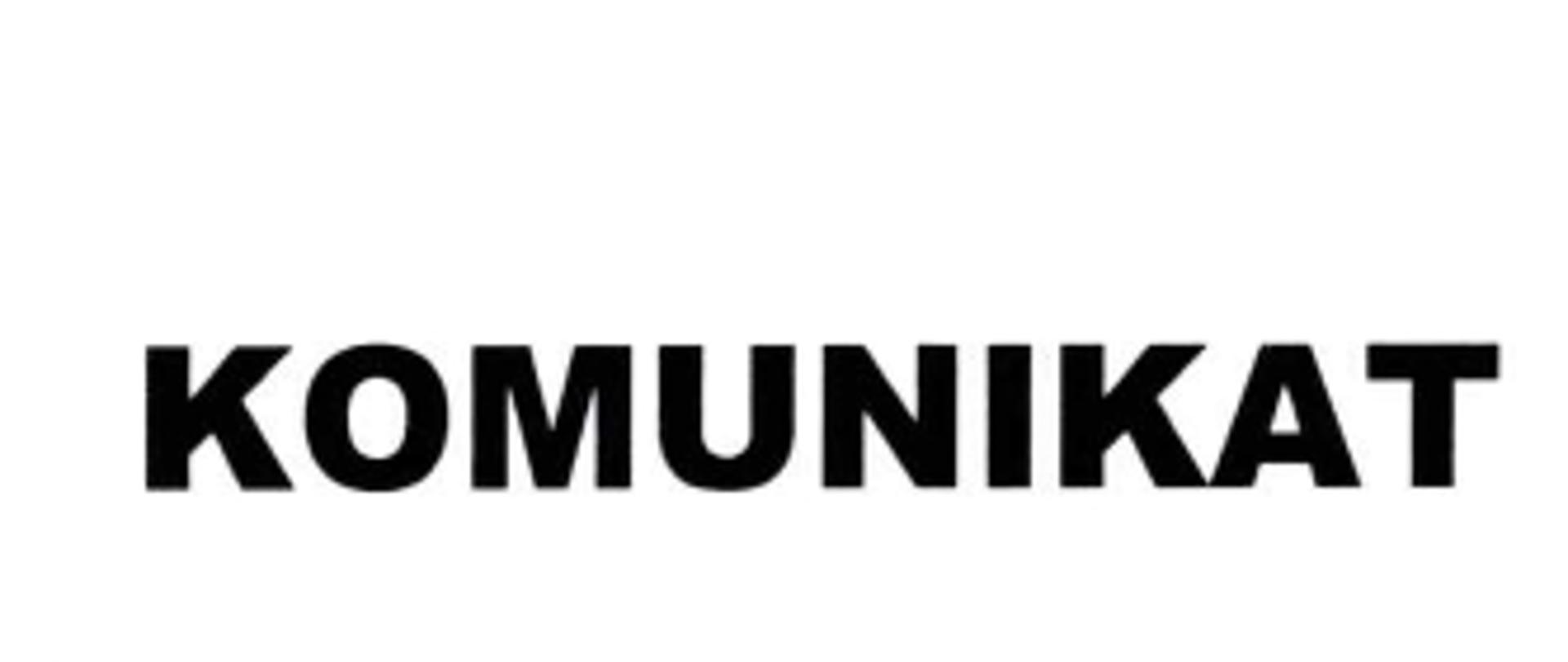 Komunikat w sprawie włączenia syren alarmowych 