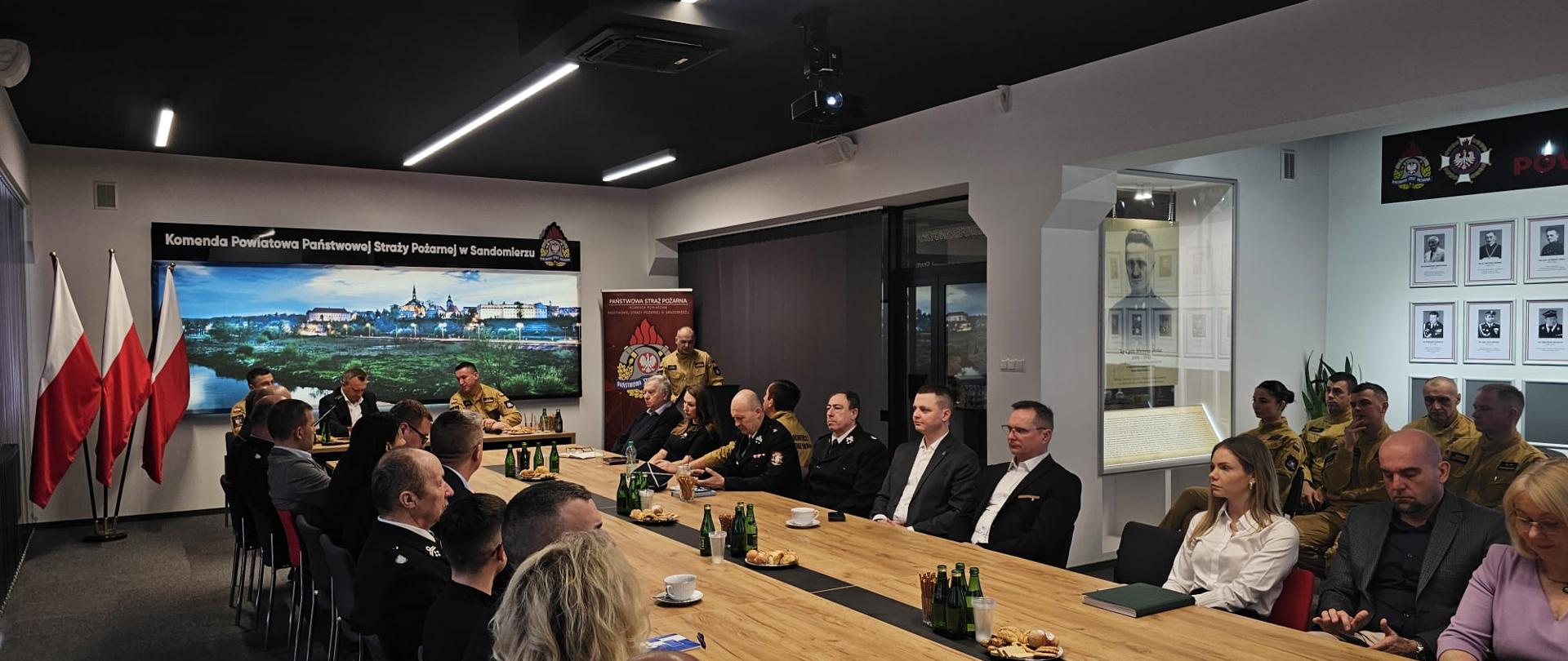 Narada roczna podsumowująca działalność Komendy Powiatowej PSP w Sandomierzu za rok 2025