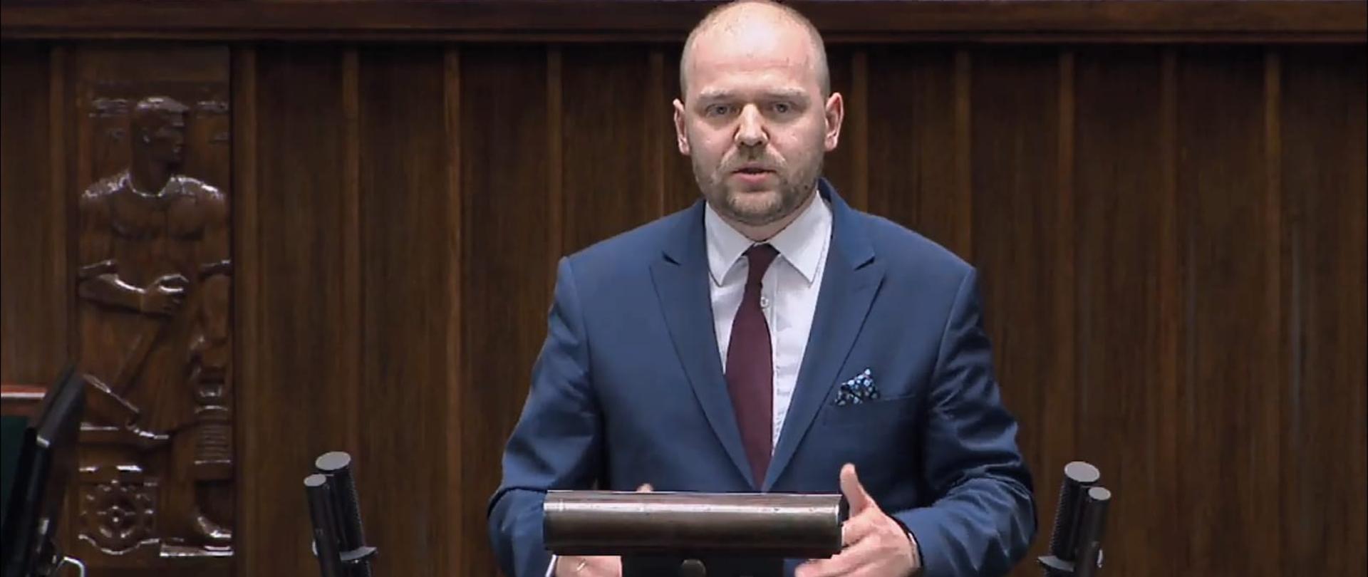 Minister Mazur w Sejmie RP