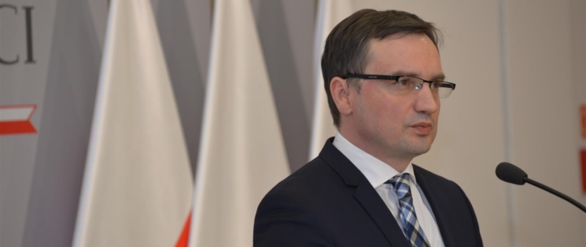 Minister Sprawiedliwości Zbigniew Ziobro