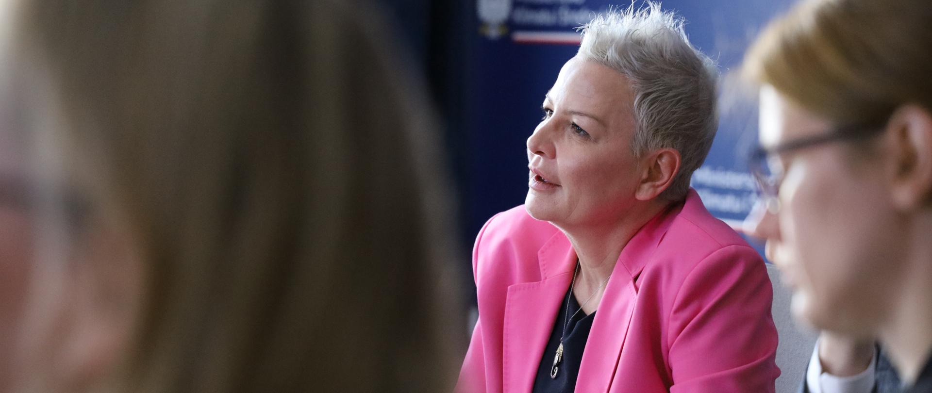 wiceminister Anna Łukaszewska-Trzeciakowska