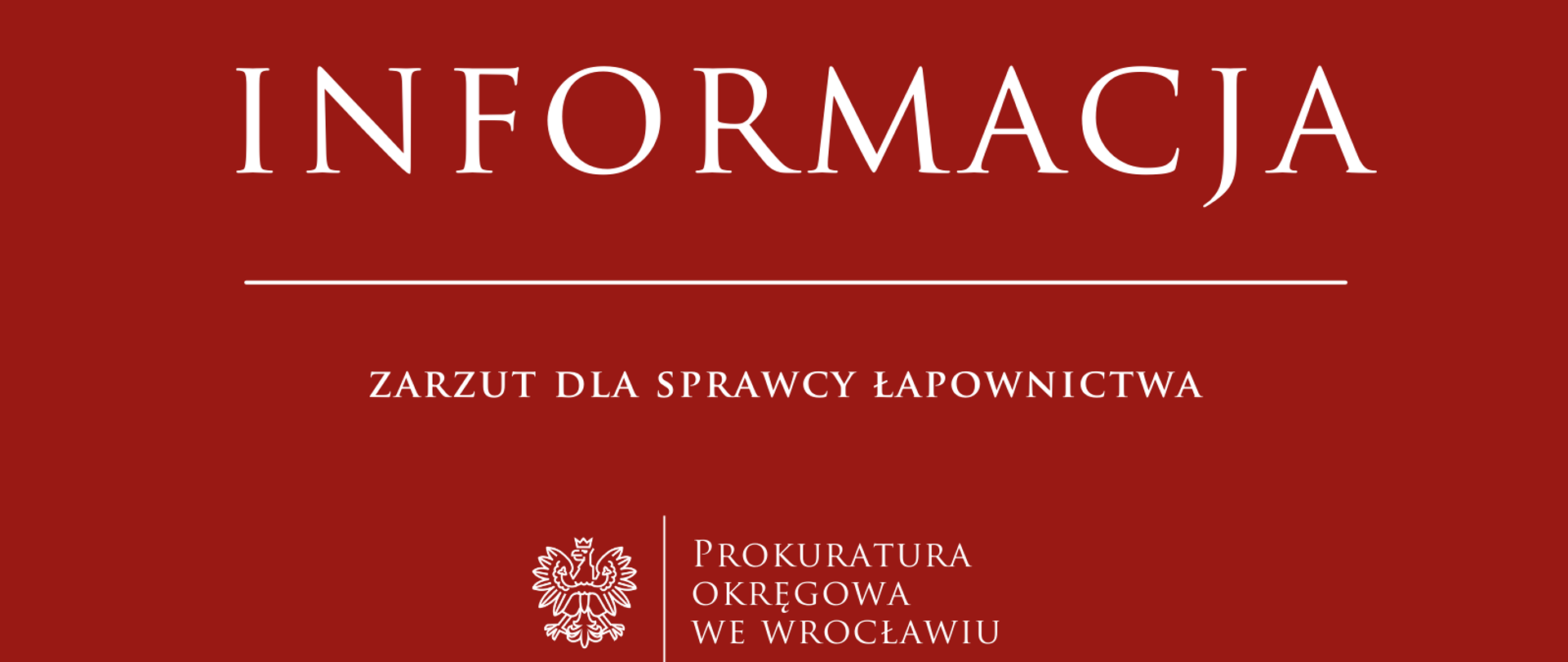 Zarzut dla sprawcy łapownictwa 