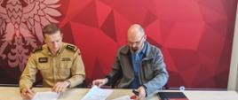 Podpisanie umowy na budowę hali magazynowej na potrzeby realizacji zadań z zakresu Ochrony Ludności i Obrony Cywilnej