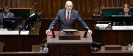 Minister Spraw Zagranicznych Zbigniew Rau wygłosił w Sejmie informację o zadaniach polskiej polityki zagranicznej w 2023 r. 