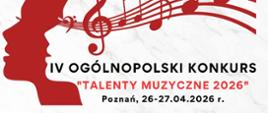 Zdjęcie przedstawia dyplom dla uczennicy zdobyty podczas konkursu. Na białym marmurowym tle podpisy jurorów oraz grafika twarzy przechodzącej w pięciolinię z nutami w kolorze czerwonym.