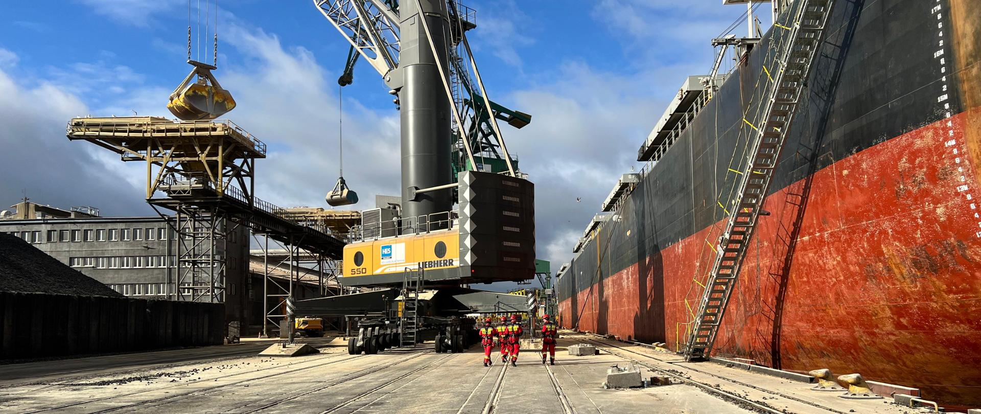 Ćwiczenia Specjalistycznej Grupy Ratownictwa Wysokościowego SGRW Rumia