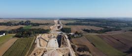 Trwa budowa drogi ekspresowej S7 Moczydło - Miechów 
