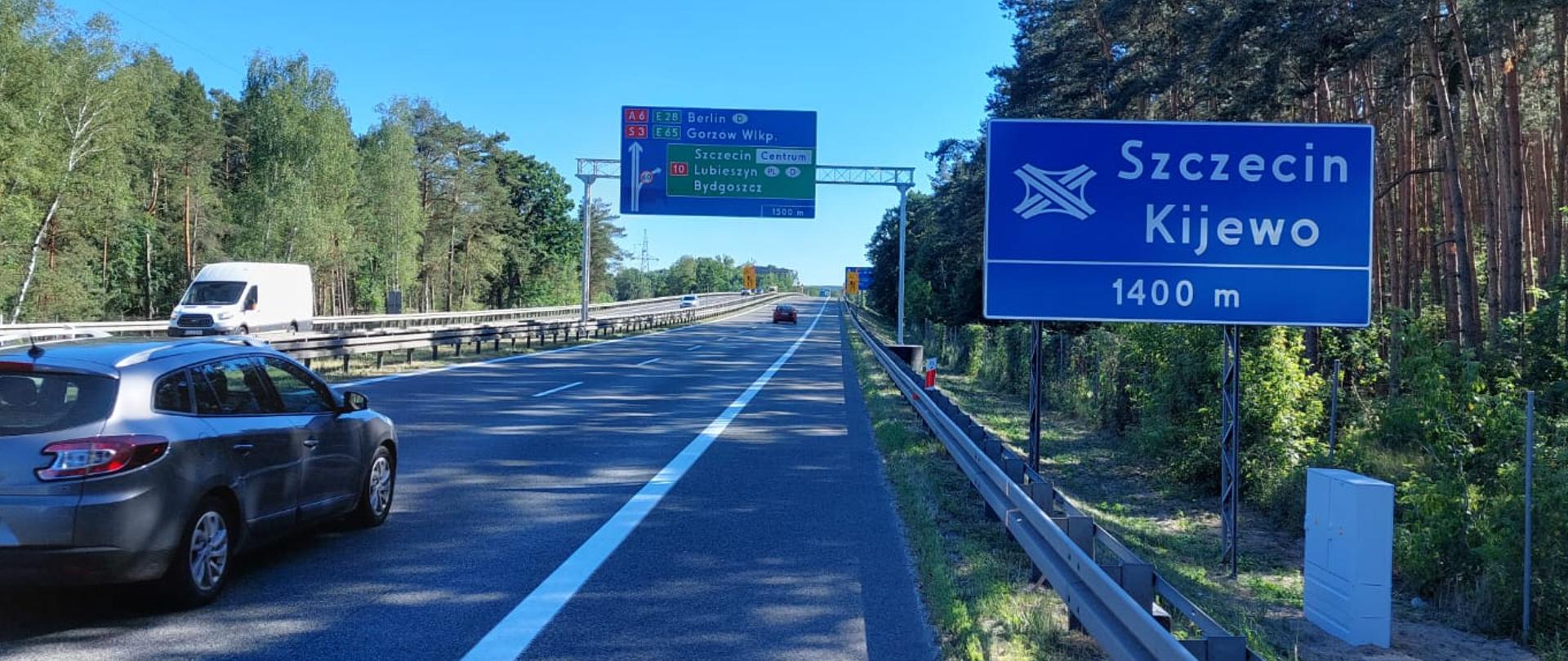 Zdjęcie drogi a6