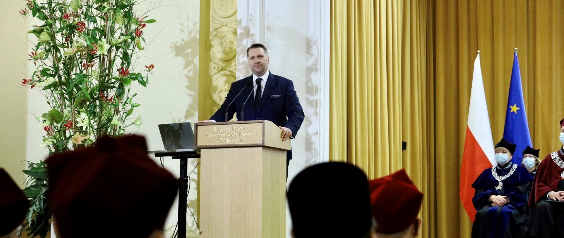 Inauguracja roku akademickiego 2021/2022 w Szkole Głównej Gospodarstwa Wiejskiego w Warszawie