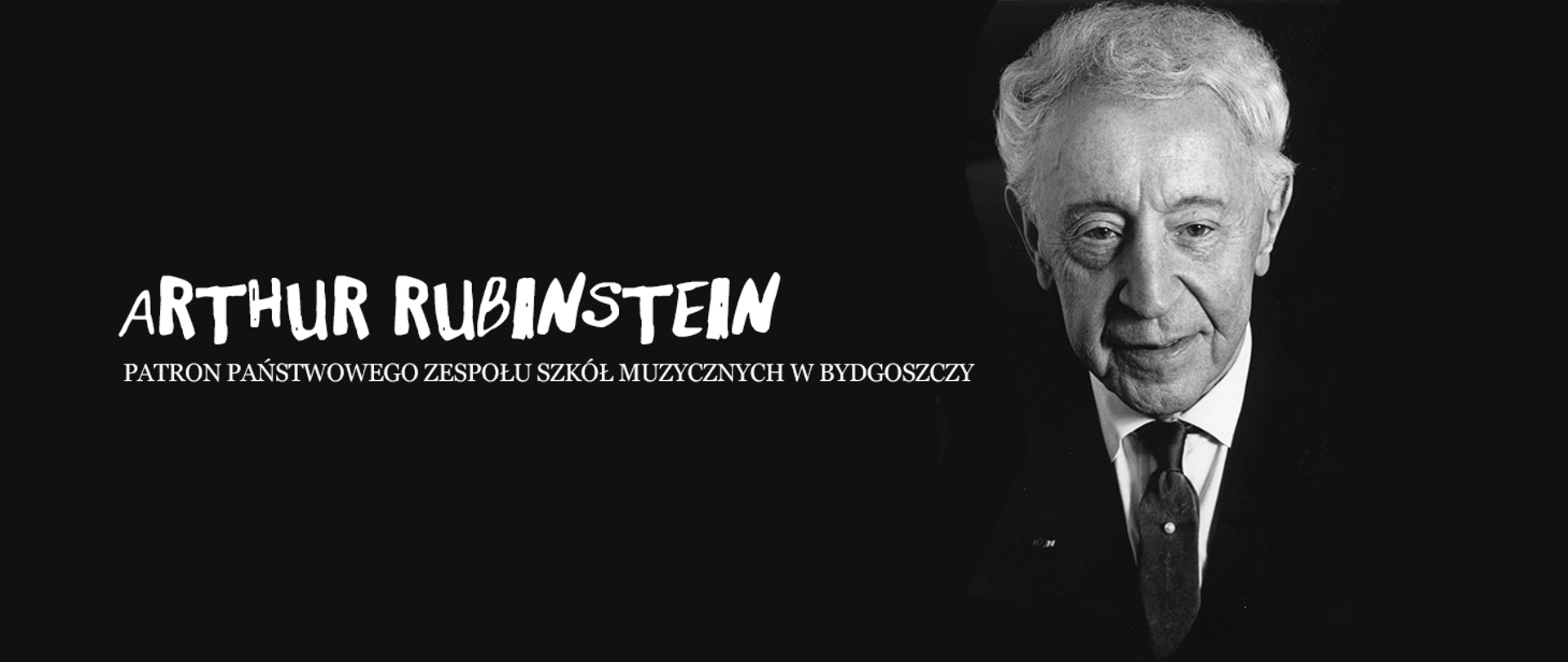 zdjęcie z imieniem i nazwiskiem patrona szkoły