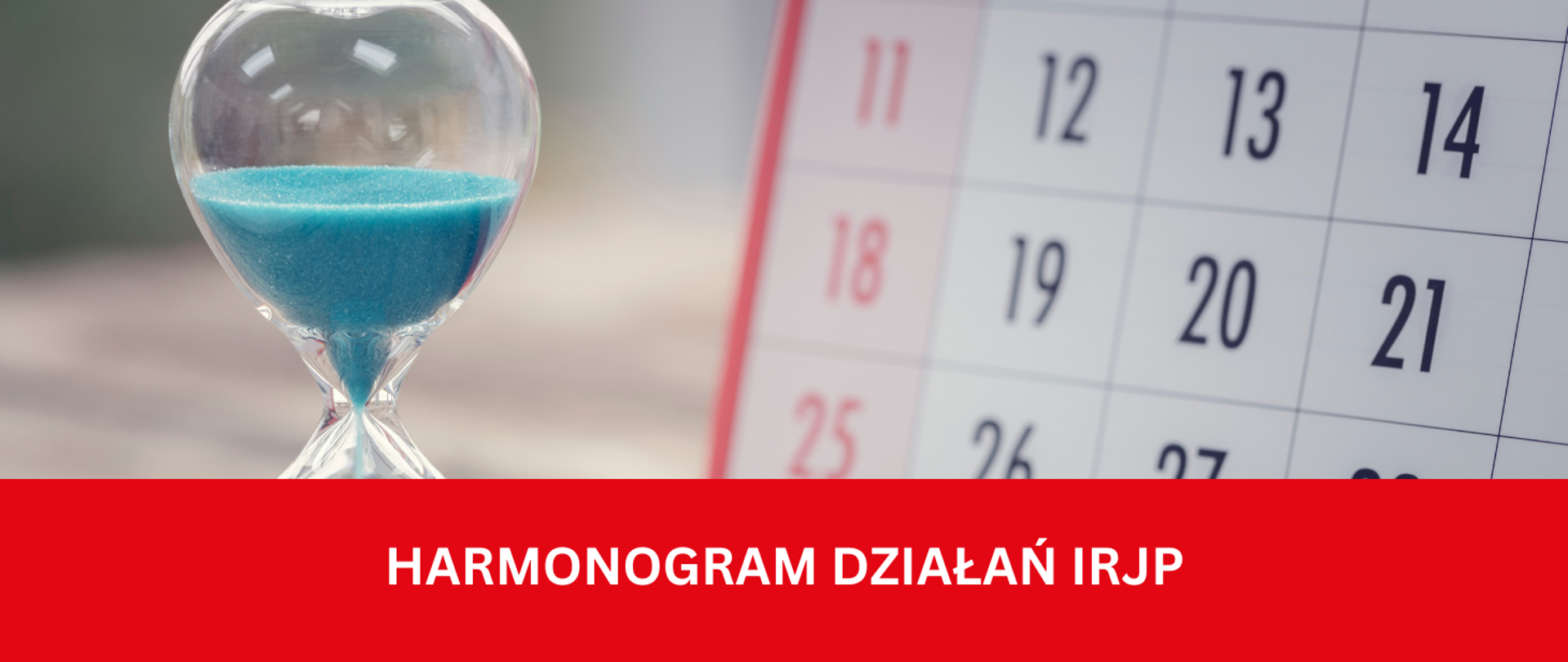 HARMONOGRAM DZIAŁAŃ IRJP