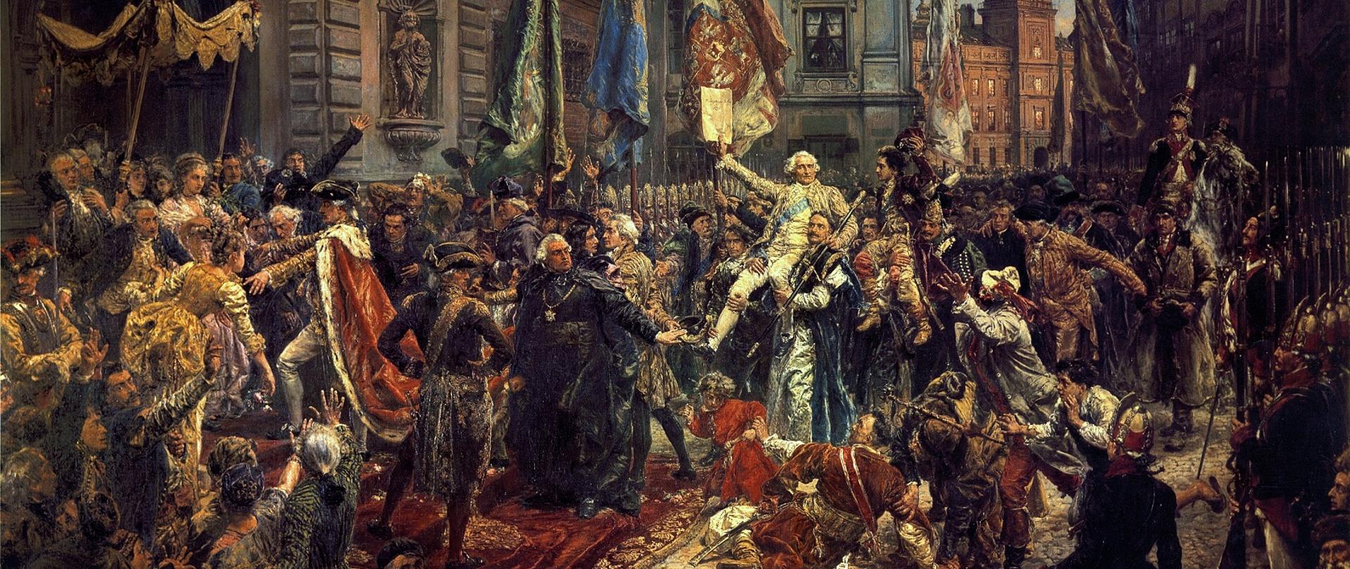 Constituția din 3 mai - pictură de Jan Matejko