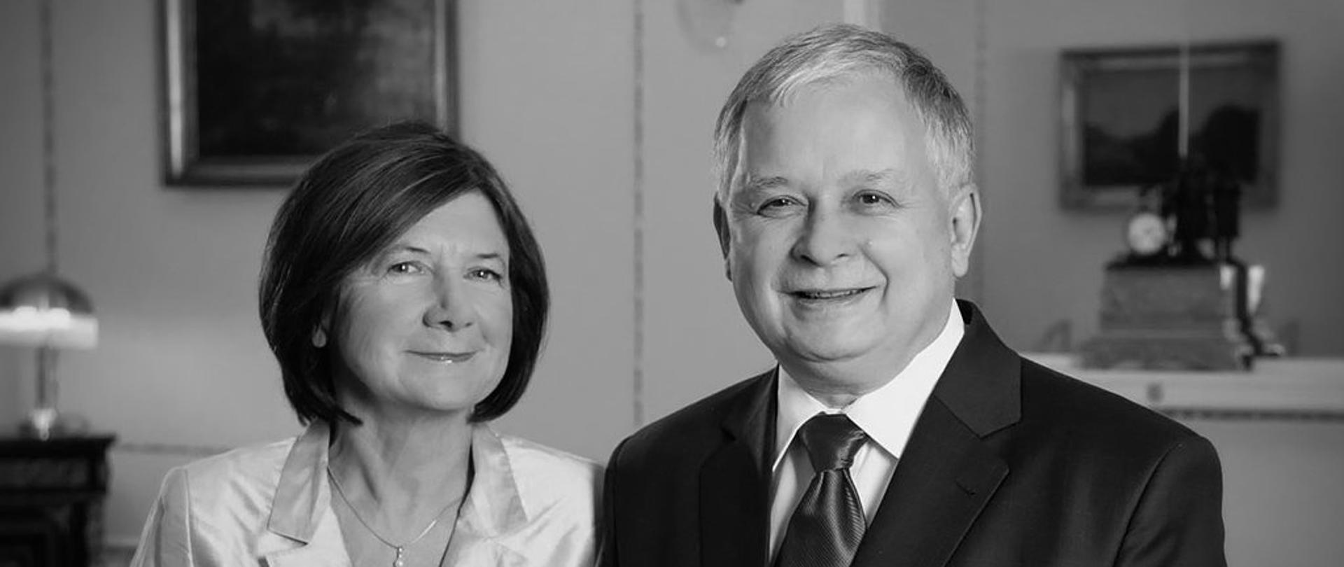 Śp. Prezydent Lech Kaczyński i Pierwsza Dama Maria Kaczyńska