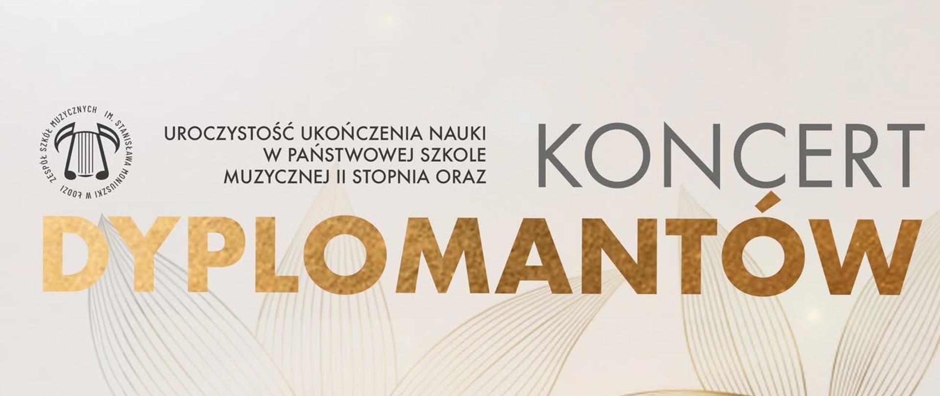 Plakat - Koncert dyplomantów PSM II