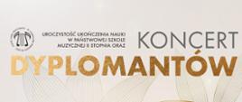 Plakat - Koncert dyplomantów PSM II_horiz