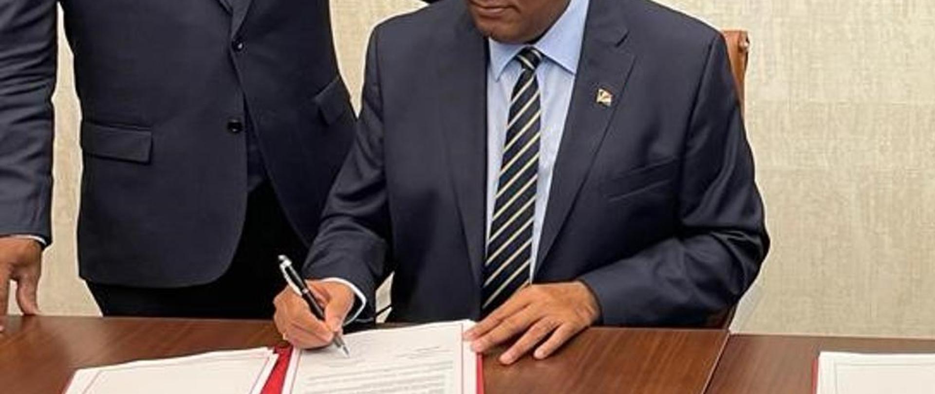 podpisanie umowy Pl-Seszele