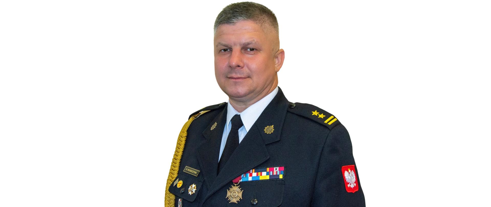 zdjęcie I zastępcy komendanta miejskiego PSP w Krakowie 