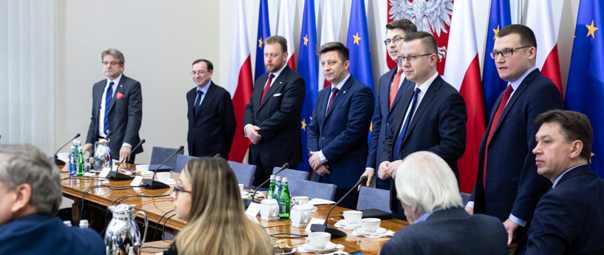 Spotkanie z kołami parlamentarnymi.