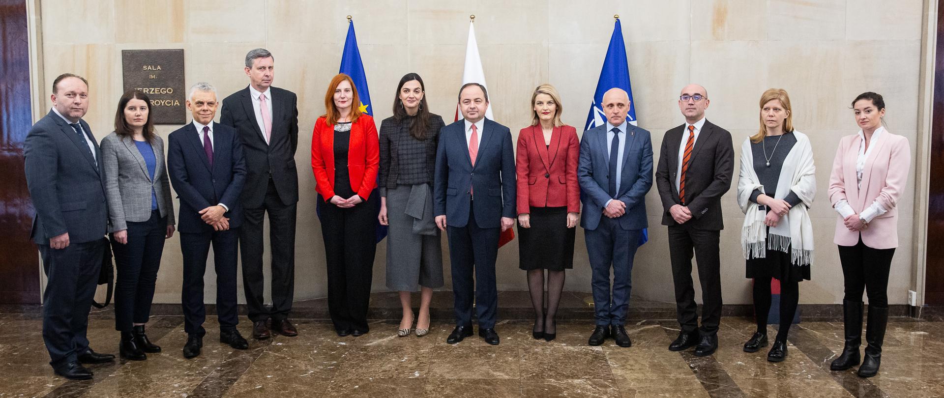 Konsultacje ministrów ds. europejskich Polski i Bałkanów Zachodnich