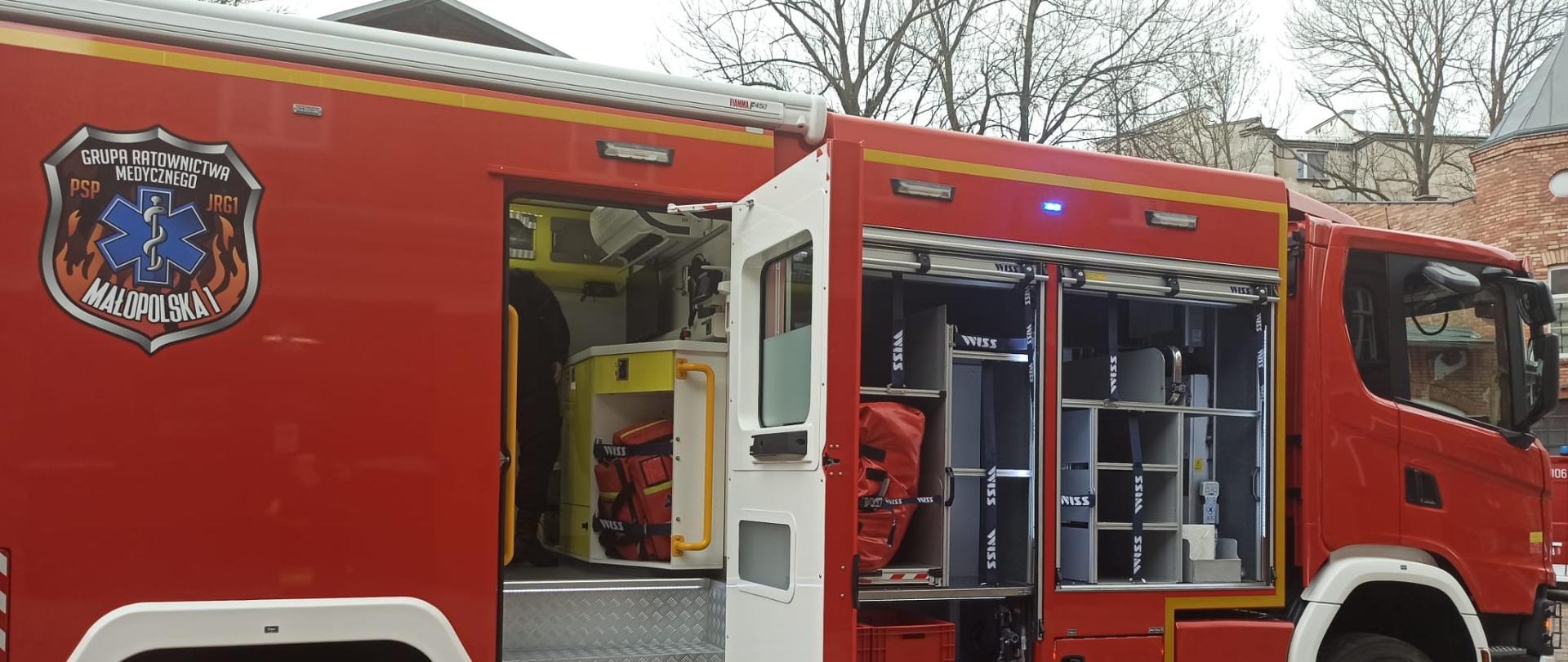 Małopolski Komendant Wojewódzki PSP powołał rozkazem Grupę Ratownictwa Medycznego „Małopolska 1
