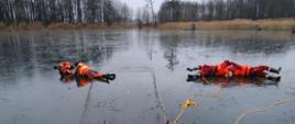 ćwiczenia z zakresu ratownictwa lodowego