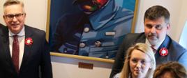 Otwarcie galerii portretów Ojców Niepodległości w Ambasadzie RP w Lublanie