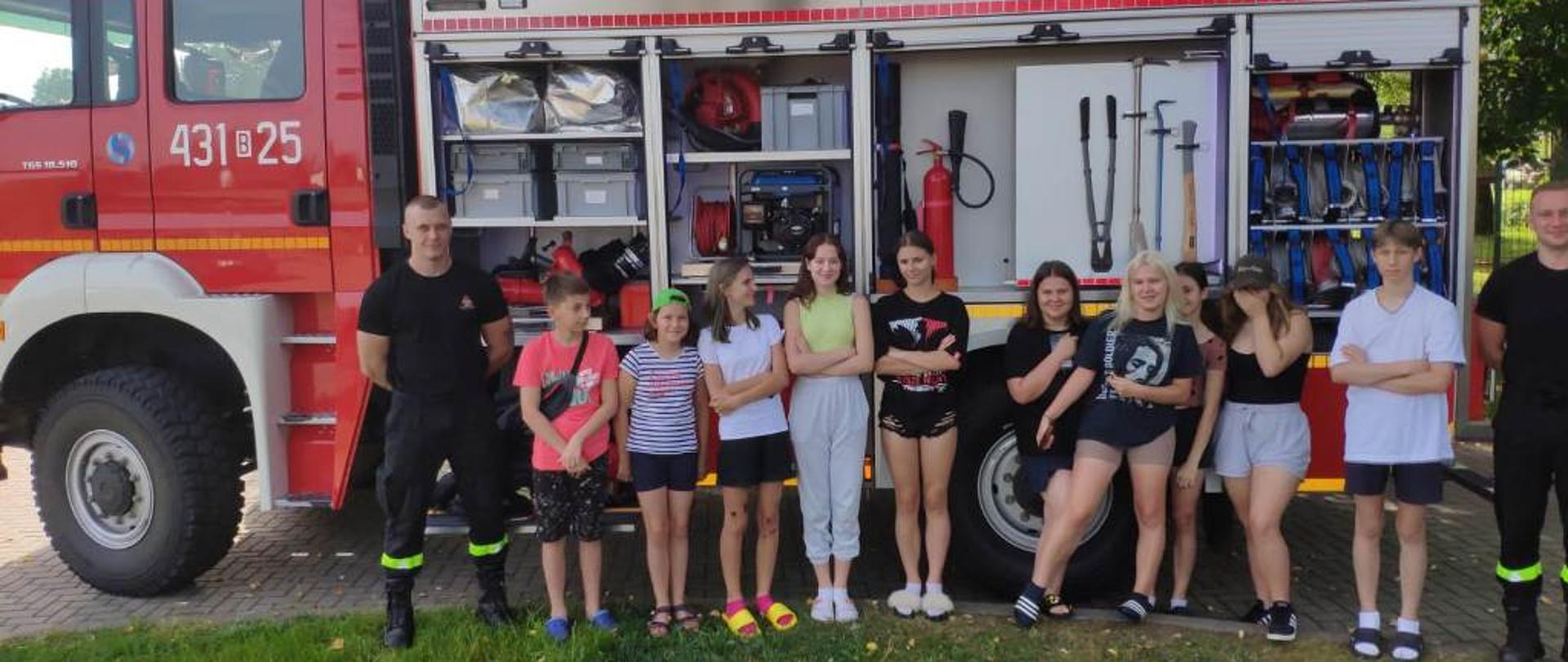 Spotkanie z uczestnikami biwaku w Stanicy Kajakowej w Narewce.