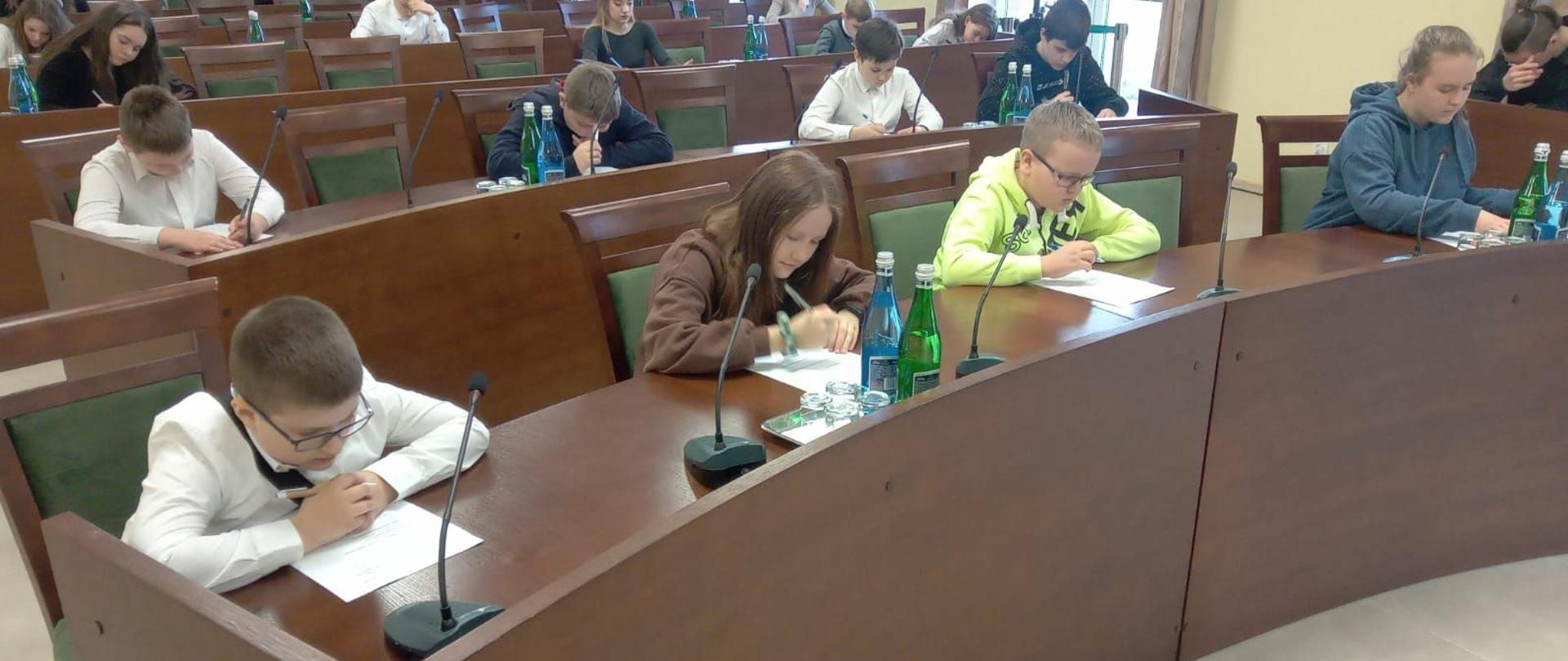 Eliminacje gminne w ramach Ogólnopolskiego Turnieju Wiedzy Pożarniczej „Młodzież zapobiega pożarom” na terenie Powiatu Inowrocławskiego