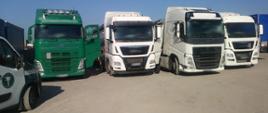 Ciężarówki należące do zagranicznych przewoźników drogowych zatrzymane do kontroli przez lubelską ITD.
