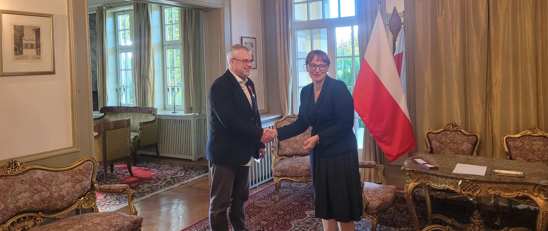 B. Sawicki - odznaczenie, 30.09.22