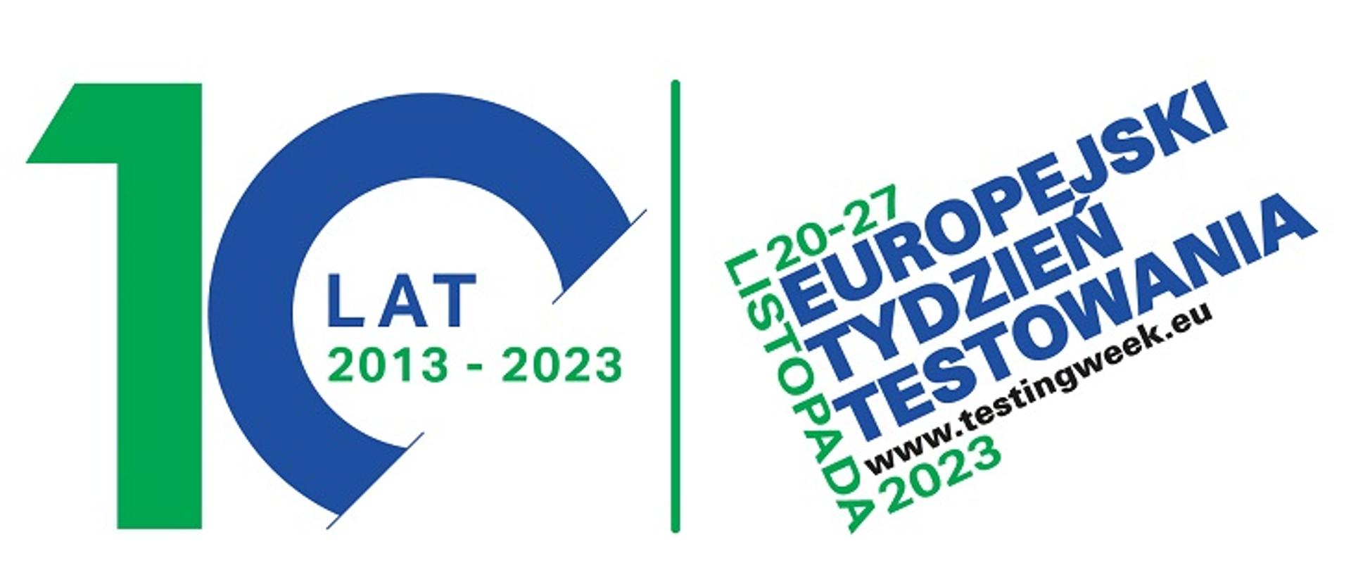 10 Rocznica kampanii: Europejski Tydzień Testowania (20 – 27 listopada 2023) 