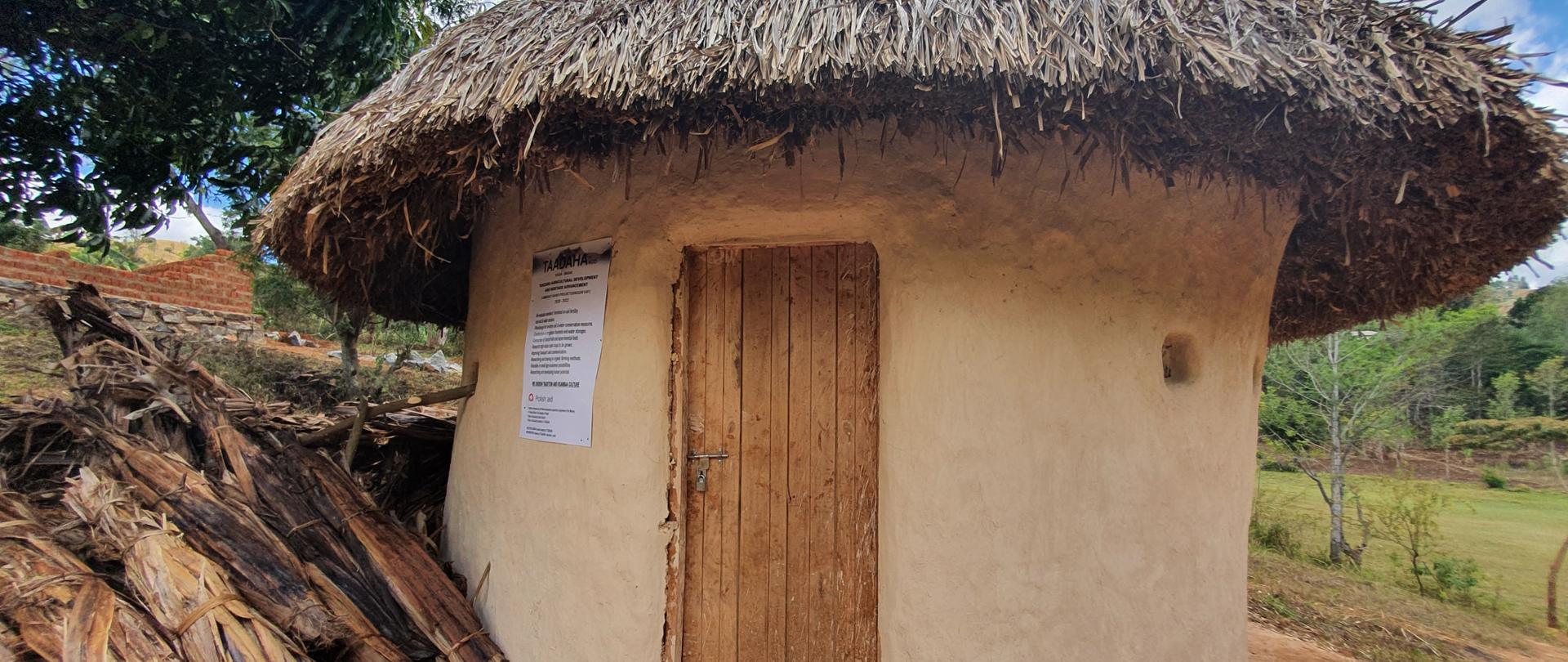 magazyn wybudowany w ramach projektu fot. Katarzyna Sobiecka, październik 2020, Vuga,