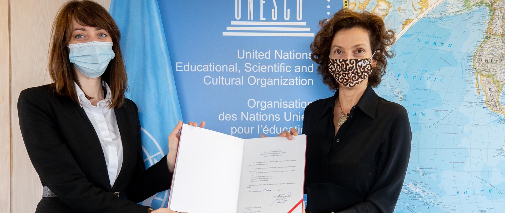 Poland deposited its instrument of ratification to become a Party to the UNESCO 2001 Convention on the Protection of the Underwater Cultural Heritage