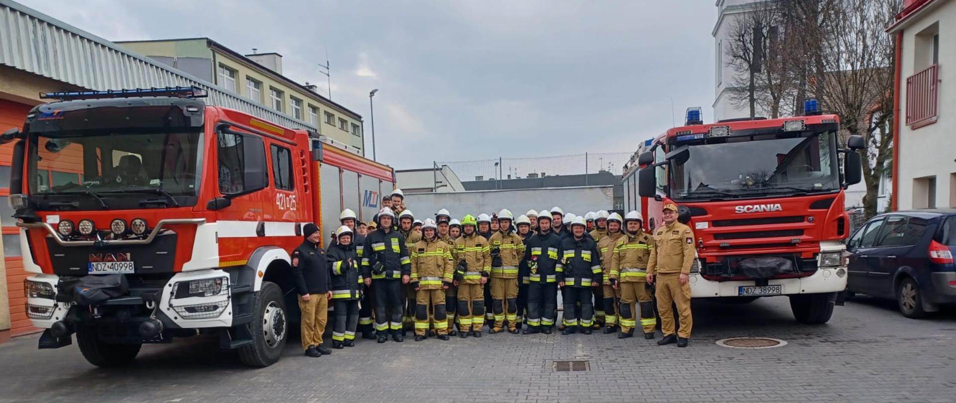 Szkolenie kierowców-konserwatorów sprzętu OSP w KP PSP Działdowo
