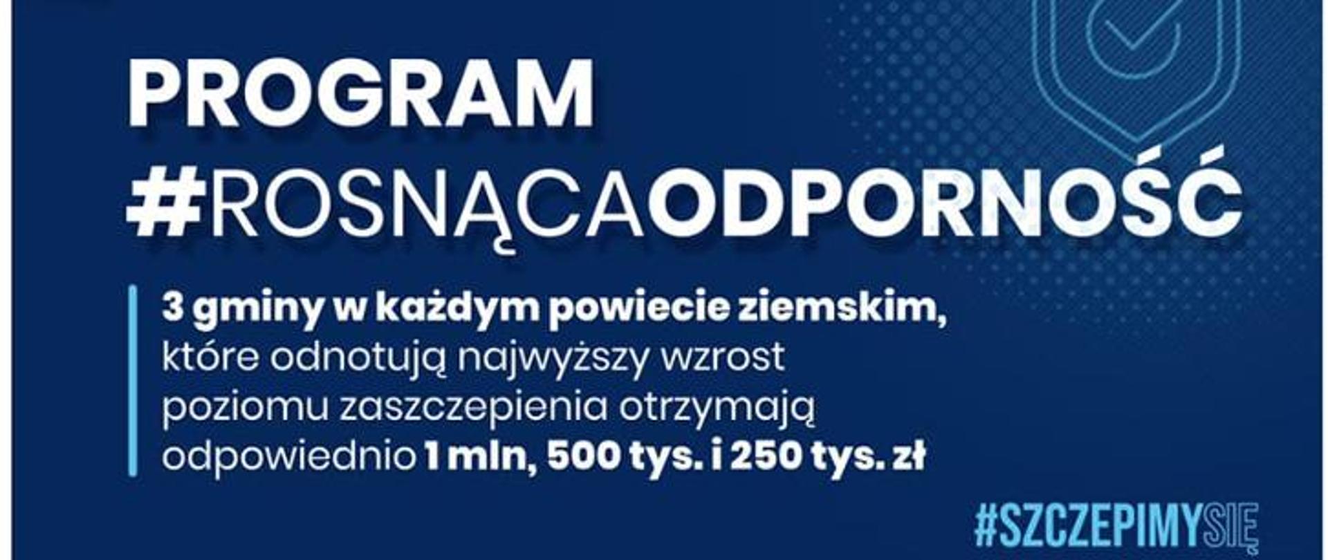 Konkurs dla gmin „Rosnąca Odporność”